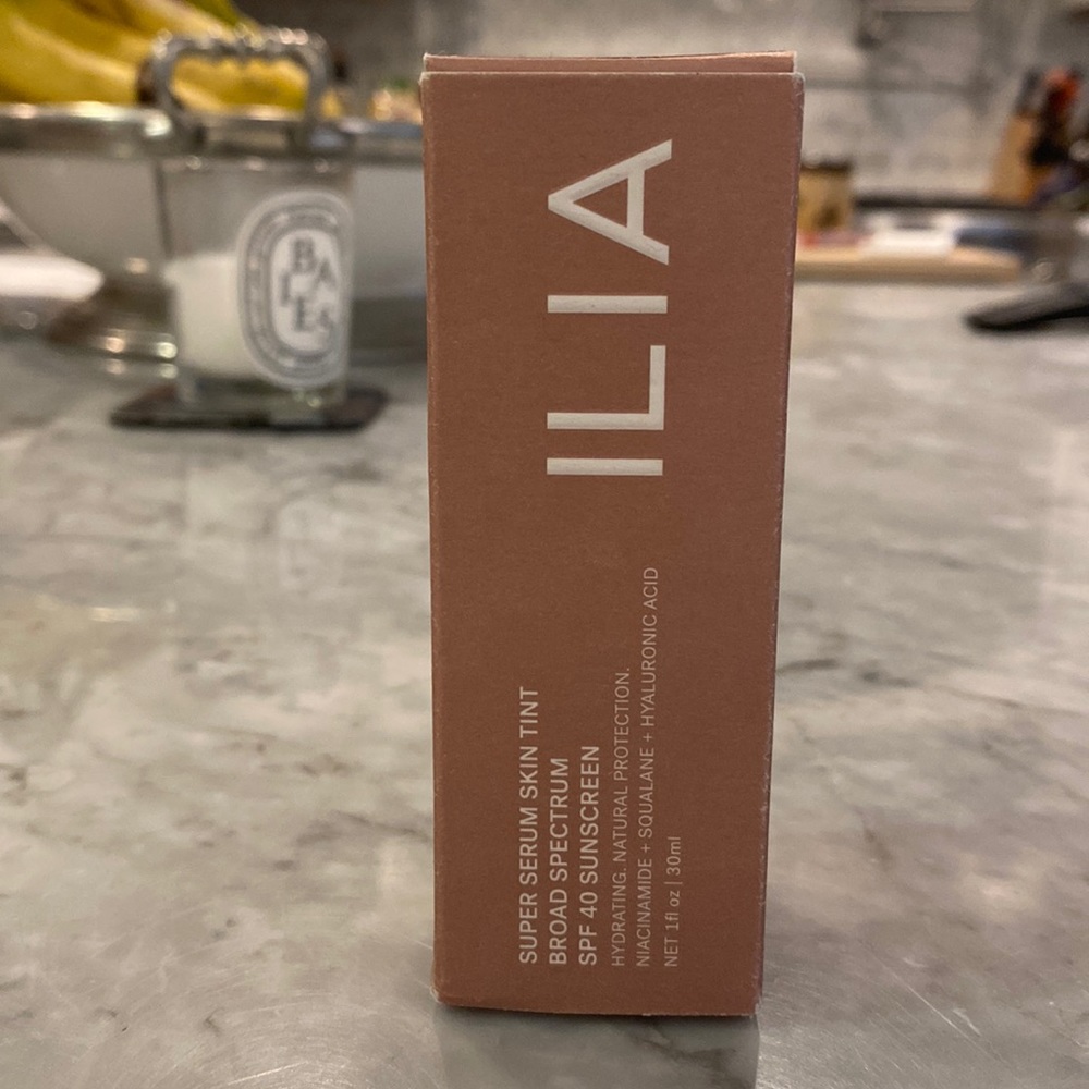Brand new Ilia super serum skin tint broad spectrum spf 40 sunscreen ST6 ORA